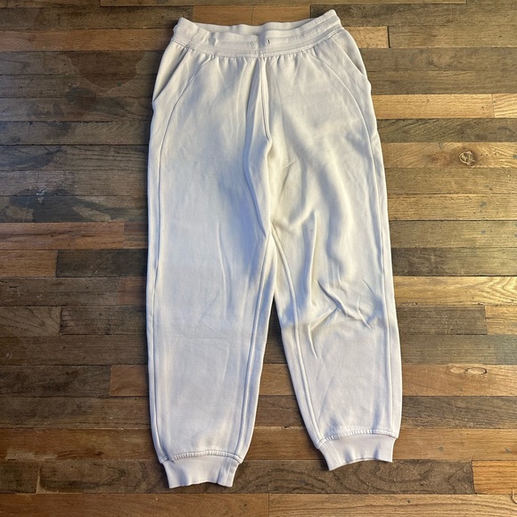 Lululemon Relaxed Fit Scuba Jogger - White Opal - Size 8 - Picture 1 of 7